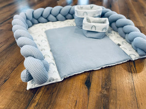 Ein Set aus einfachen Utensilokörbchen von Mein Shop, in verschiedenen Variationen, ideal für die Organisation in der Küche