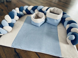 Ein Set aus einfachen Utensilokörbchen von Mein Shop, in verschiedenen Variationen, für Ordnung und Aufbewahrung.