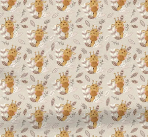 Giraffen-Design Feuchttücherhülle aus Bio-Material, variable Farbe, praktische Feuchttücher-Aufbewahrung für unterwegs.