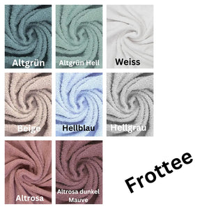 Farbmuster in Hellblau von Mein Shop zum Bestellen, einfache Design, zeigt die Farbnuance auf einem weißen Hintergrund