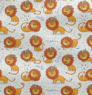 Stillkissenbezug aus Baumwolle mit Löwenmuster, passend für Stillkissen, in verschiedenen Designs, von Mein Shop