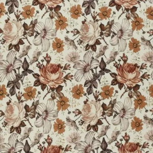 Geflochtene Bettschlange mit Retro-Blumenmuster, individuell konfigurierbar von 70cm bis 650cm Länge, von Mein Shop