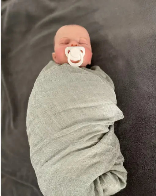 Weiches Pucktuch, Mulltuch oder Spucktuch von Mein Shop, vielseitig verwendbar für Babys, in variabler Größe und Design.