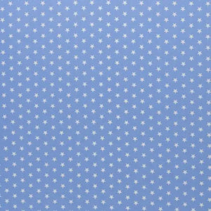 Geflochtene Bettschlange in Sterne-Hellblau, individuell zusammenstellbar, von 70cm bis 650cm, Produkt von Mein Shop.