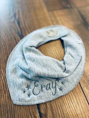 Dreieckstücher 3er Set von Mein Shop, personalisiert, unterschiedliche Farben und Muster, ideal für Babys und Kleinkinder
