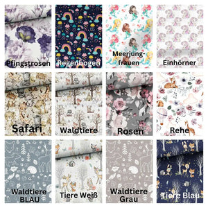 Stillkissen von Mein Shop in Hellblau mit individuellem Bezug und Wunschstickerei, weich und bequem für Schwangere.