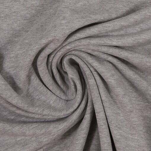 Geflochtene Bettschlange aus Jersey in Melange-Design von Mein Shop, drapiert auf einem Bett.