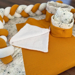 Set aus einfachen Utensilokörbchen von Mein Shop, vielseitige Aufbewahrungskörbchen für Küche oder Bad, naturfarbenes Design