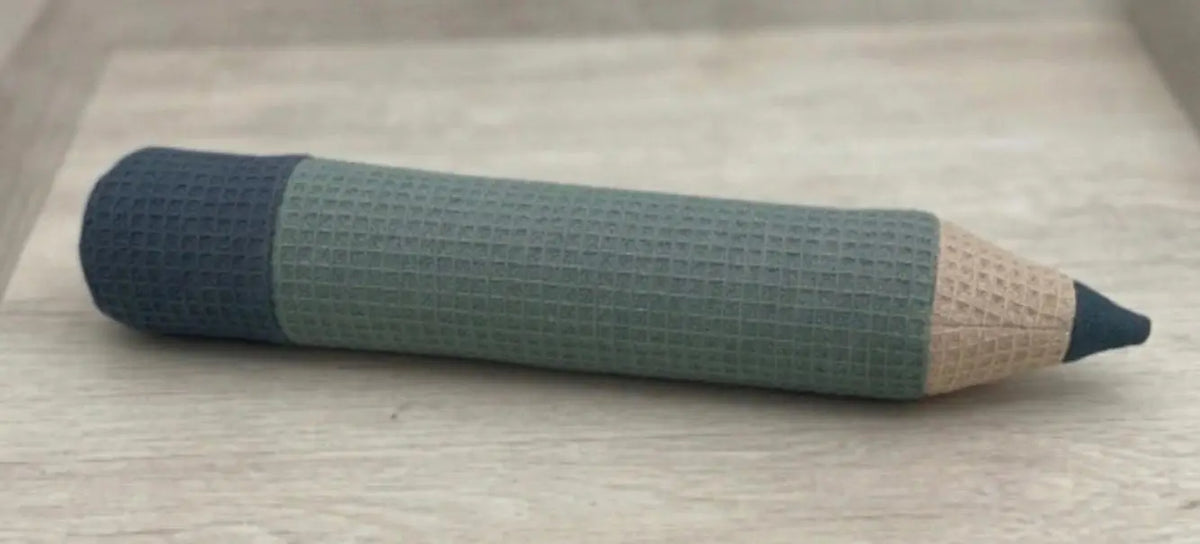 Personalisiertes Kissen mit Riesenstift-Design, zum Einkuscheln, in verschiedenen Farben, bequem und ideal zum Kuscheln.