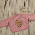 Ärmellätzchen Herzmädel von Mein Shop, bunt mit Herzmotiv, für Babys und Kleinkinder, langlebiges und weiches Material