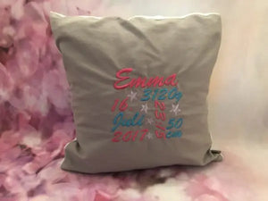 Personalisierte Kuschelkissen von Mein Shop, weiches Kissen mit individueller Gestaltung, perfekt zum Kuscheln und Dekorieren.