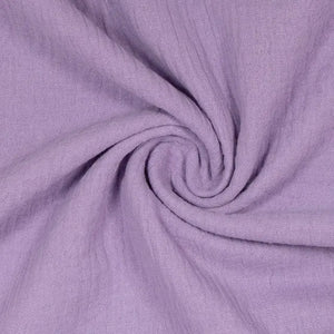Musselin-Pumphose in Fliederfarbe, variabler Schnitt, aus weichem Musselin-Stoff, bequem und angenehm zu tragen.