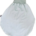 Weicher Musselin-Pucksack und Schlafsack von Mein Shop in Wunschfarbe, zeigt das gemütliche, vielseitige Baby-Schlafsack-Design.