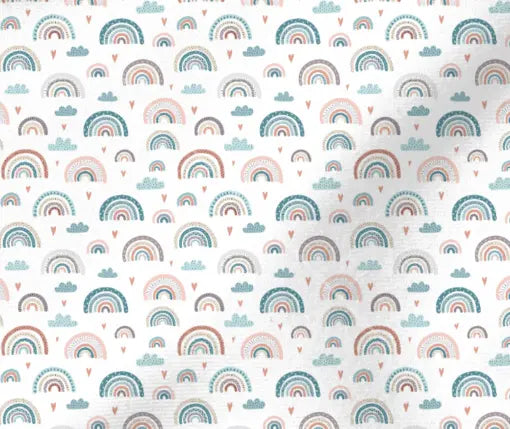 Feuchttücherhülle in Pastellregenbogenfarben, variable Aufbewahrung für Feuchttücher, von Mein Shop, stilvoll und praktisch