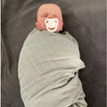 Weiches Pucktuch, Mulltuch oder Spucktuch von Mein Shop, vielseitig verwendbar für Babys, in variabler Größe und Design.