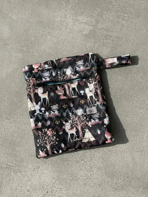 Windeltasche und Kulturbeutel von Mein Shop, wasserdichte Wetbag mit variabler Größe, für unterwegs und Reisen