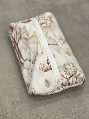 Wasserabweisende Feuchttüchertasche mit Reißverschluss, variable Farbe, ideal zur Aufbewahrung von Feuchttüchern, von Mein Shop