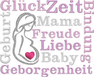 Personalisierte Kuschelkissen mit Wortmosaik-Design, weiches Material, individuell gestaltbar, ideal zum Kuscheln und Dekorieren
