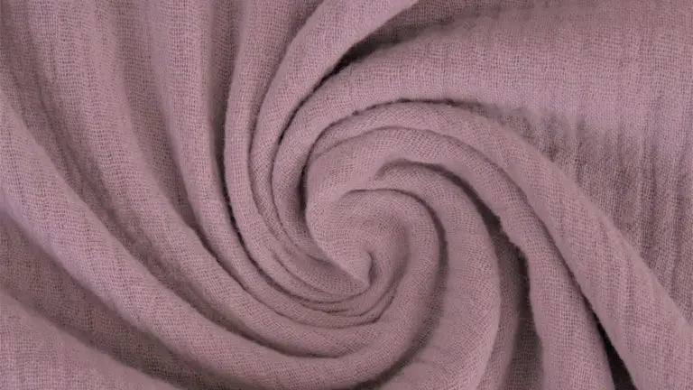 Bio XXL-Tuch in Altrosa und Nude, Musselintuch aus Bio-Baumwolle, weiches Schal für Damen, vielseitig tragbar