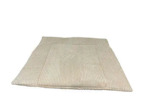 Weiche, wasserabweisende Wickelauflage aus Cordstoff, ideal für kuschelige und saubere Wickelzeiten.