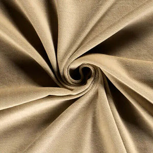 Beige Velours geflochtene Bettschlange von Mein Shop, kuscheliges Design für kindgerechte Bettsicherung.