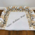 Weiches Wickelset Safari von Mein Shop mit niedlichen Safari-Motiven, perfekt für Babys und Kleinkinder.