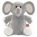 Verschiedener Elefanten-Spielzeug von Mein Shop, detailreiche Figur mit realistischen Merkmalen, auf weißem Hintergrund.