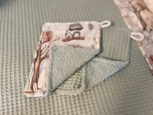 Weicher Frottee-Waschlappen im Set von Mein Shop, vielseitig und hautfreundlich für die tägliche Reinigung.