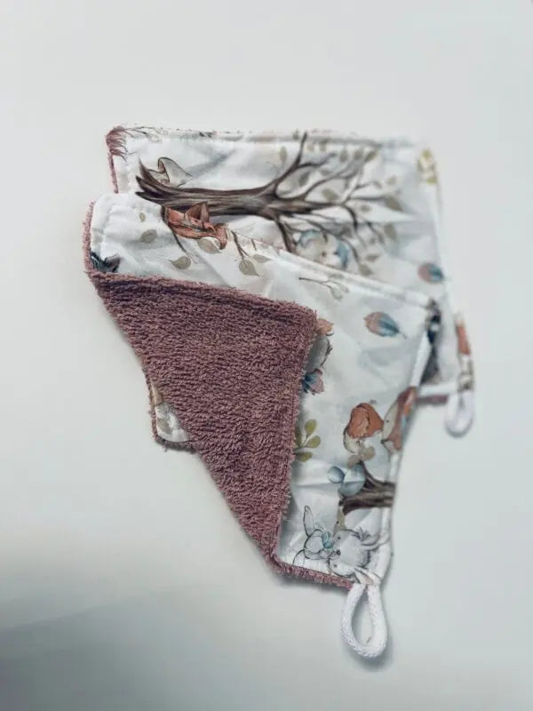 Weicher Frottee-Waschlappen im Set, ideal für sanfte Reinigung, in verschiedenen Farben, von Mein Shop.