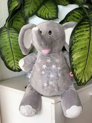 Verschiedener Elefant aus der Mein Shop Kollektion, detailreiche Darstellung auf einem weißen Hintergrund