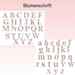 Weiche Babydecke mit individuellem Namen von Mein Shop, 98 x 98 cm, in freundlichem Design, ideal für Neugeborene.
