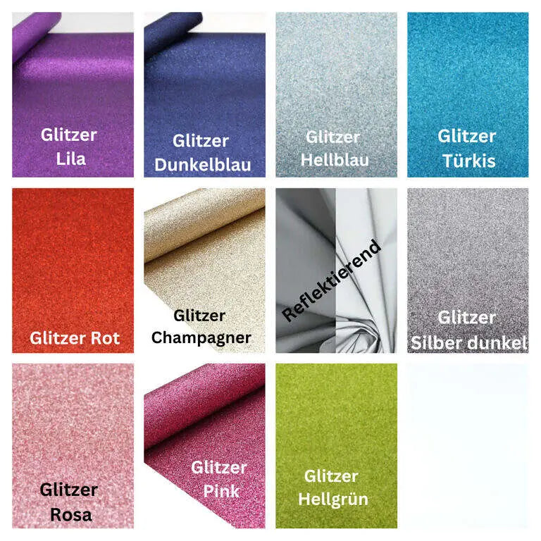 Glitzernder goldener Magnetanhänger mit Klettie zum Anbringen an Schulranzen oder Schultüten, von Mein Shop.