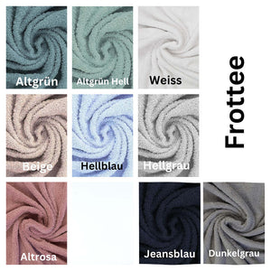 Variations des Wickelauflagen Sets von Mein Shop mit hellblauem Stoff, individuell konfigurierbar und zum Selbstzusammenstellen.