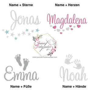 Hellblaue Babydecke aus Waffelstoff, personalisiert, weiche Babydecke für Neugeborene, von Mein Shop gefertigt.