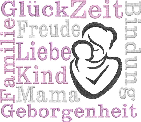 Personalisiertes Kuschelkissen mit buntem Mosaikmuster, weiches Material, geeignet für Kinder und als Geschenk.