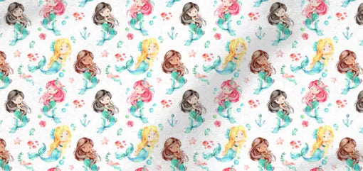 Geflochtene Bettschlange mit Meerjungfrauen-Design, individuell konfigurierbar, Länge zwischen 70cm und 650cm, von Mein Shop