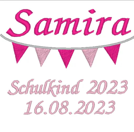 Bunter Harlequin-Elch in Pink, variabel, von Mein Shop, mit buntem Muster und freundlichem Gesicht.