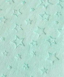 Weiches Knotenkissen in Minky-Burnout Banana Creme mit einfachem Design, zeigt die Textur und Farbe des Stoffes.