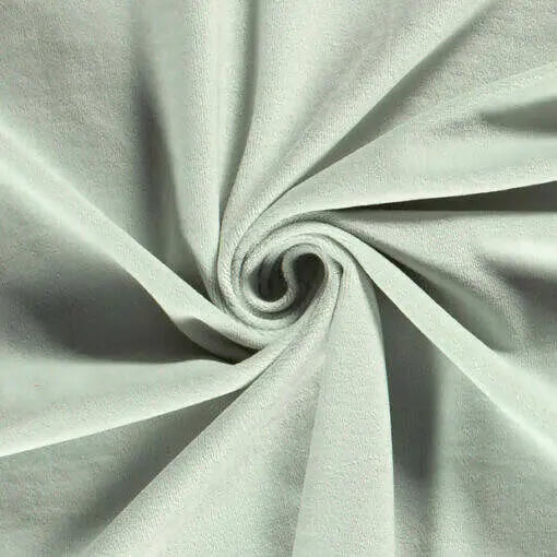 Geflochtene Bettschlange aus kuscheligem Velourstoff in Mint, Variation nach Wunsch, von Mein Shop, weiche und flauschige Textur