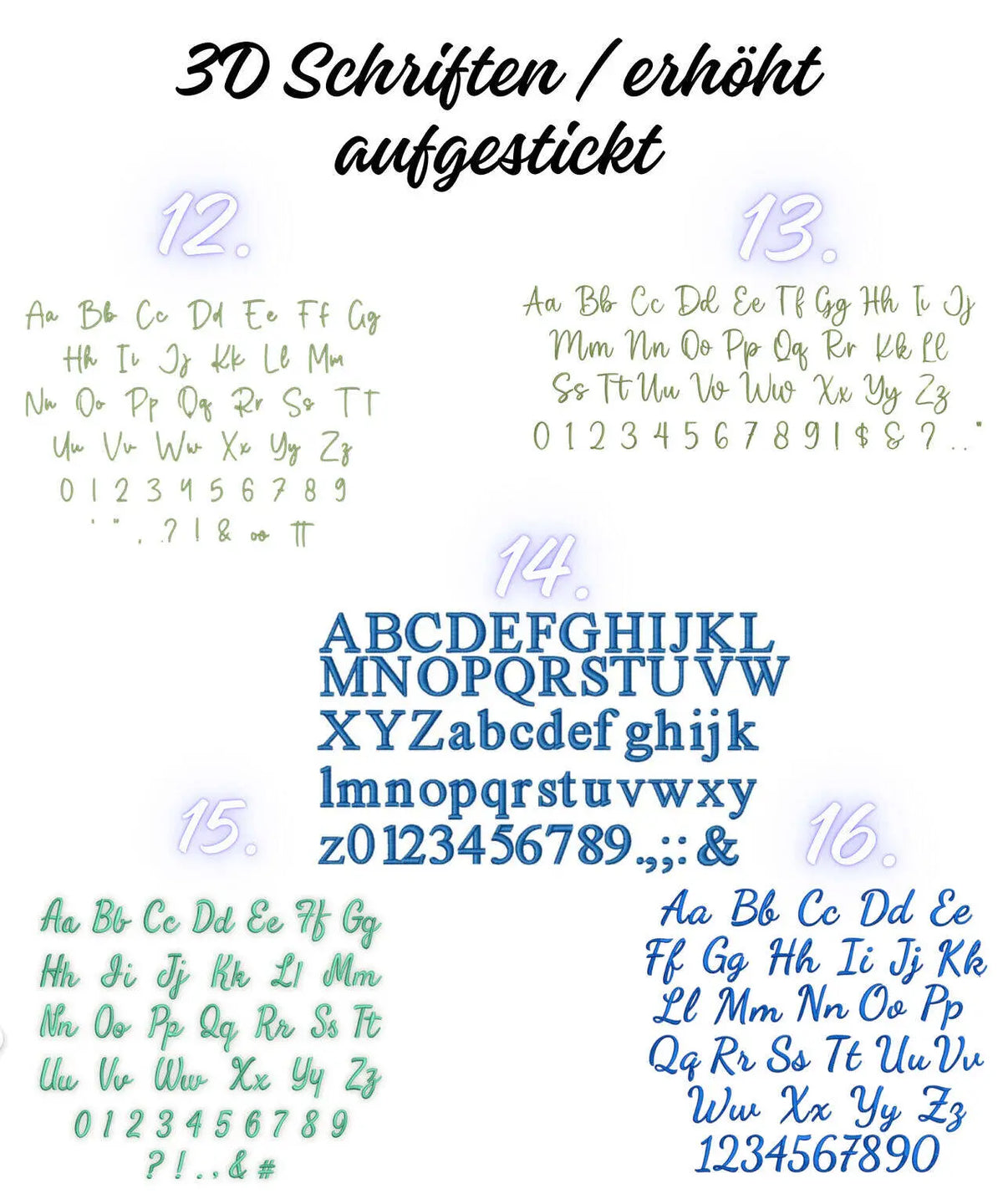 Bestickte Caps von Mein Shop mit individuell gestaltbaren Schriftzügen, erhöht und detailreich sichtbar.