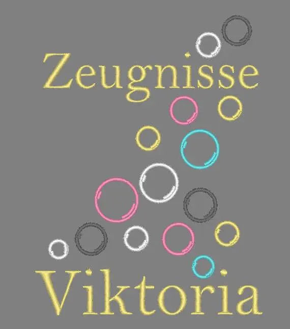 Zeugnishülle mit Wunschstickerei, personalisierte Mappe für Schulzeugnisse, aus hochwertigem Material, von Mein Shop