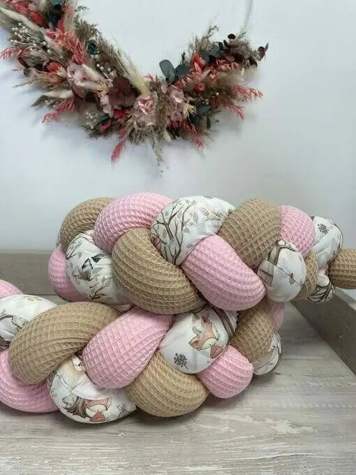 Geflochtene Bettschlange von Mein Shop, individuell konfigurierbar, ab 70cm bis 650cm, in verschiedenen Farben und Designs.